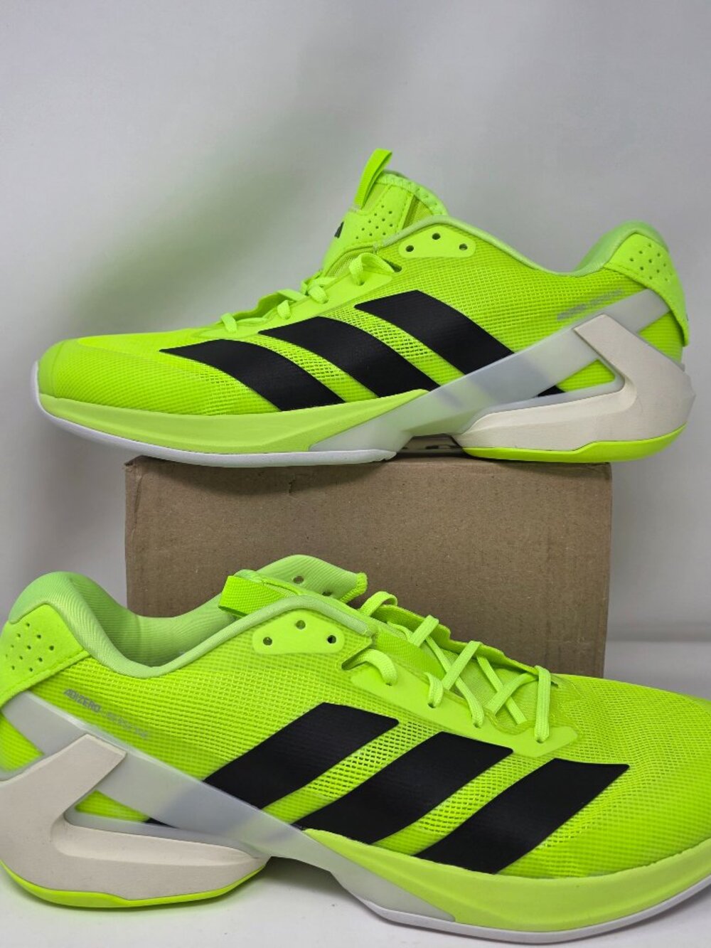 Adidas Adizero Ubersonic 5 Tennis Shoes Men’s Size 13 Lucid Lemon IH2562 NWOB